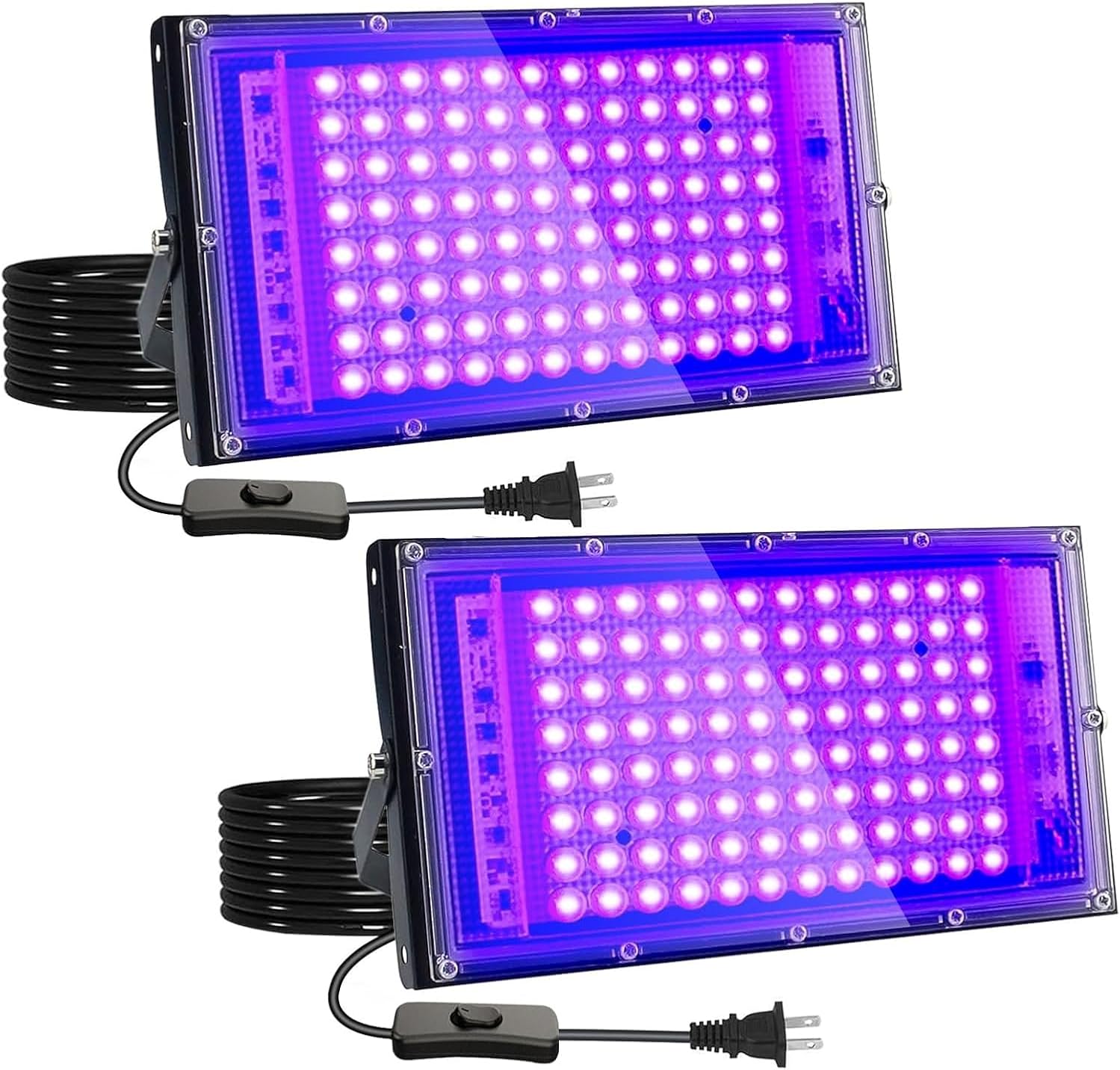 100W UV LED black light for Parties & Events, Waterproof