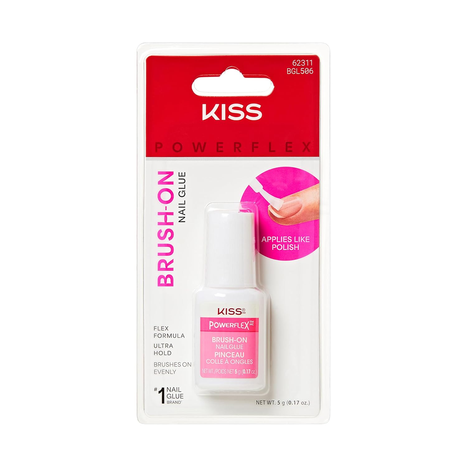 brush-on nail glue for press-ons: Ultra Hold Fast Dry
