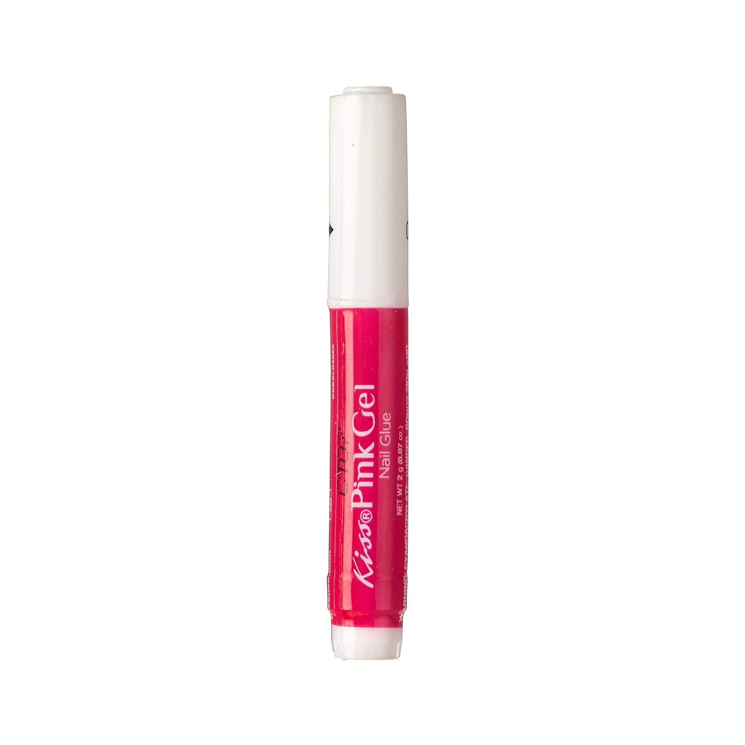 KISS pink gel nail glue five pack - 3