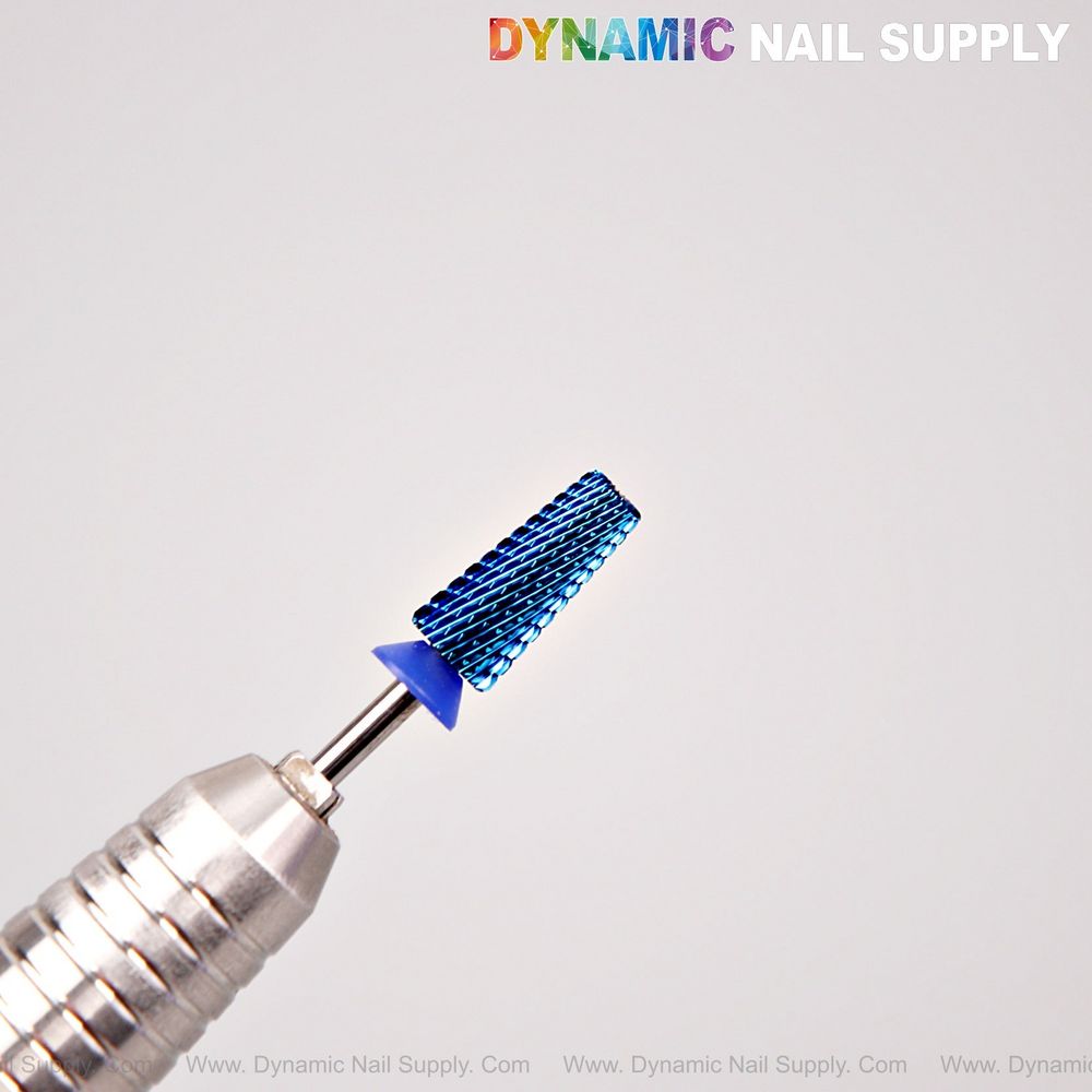 blue 5-in-1 carbide drill bit - 5