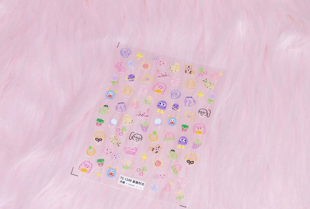 How to Use Colorful Kid Nail Stickers for Salon-Quality Nails