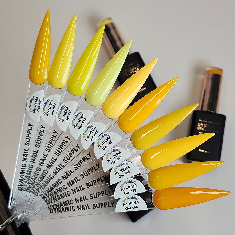 no-HEMA gel polish bottles fall colors - 8
