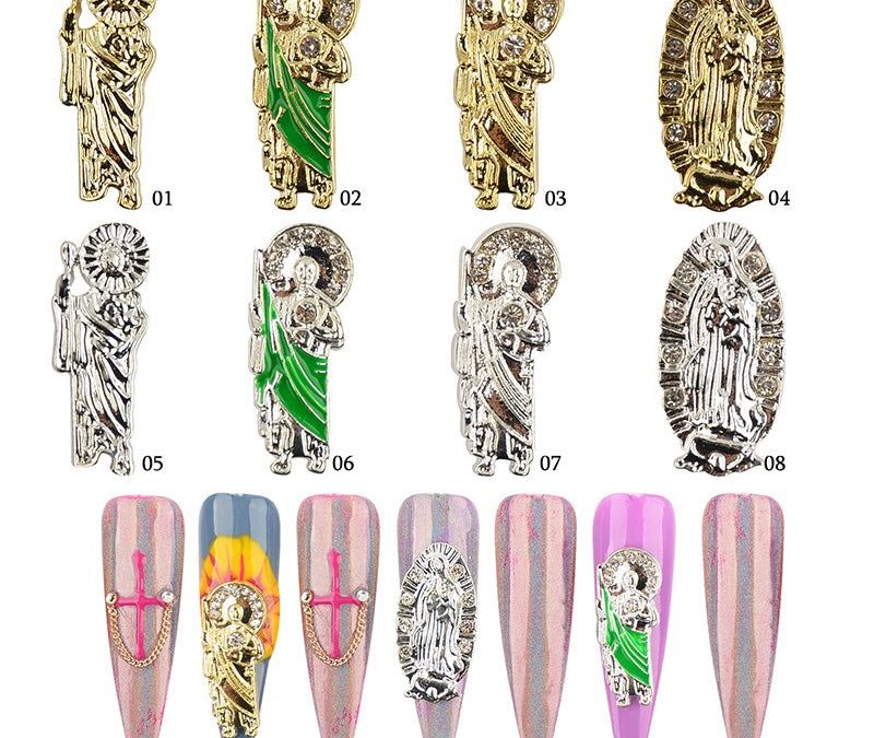 Religious Nail Charms Set — Salon Buyer’s Guide