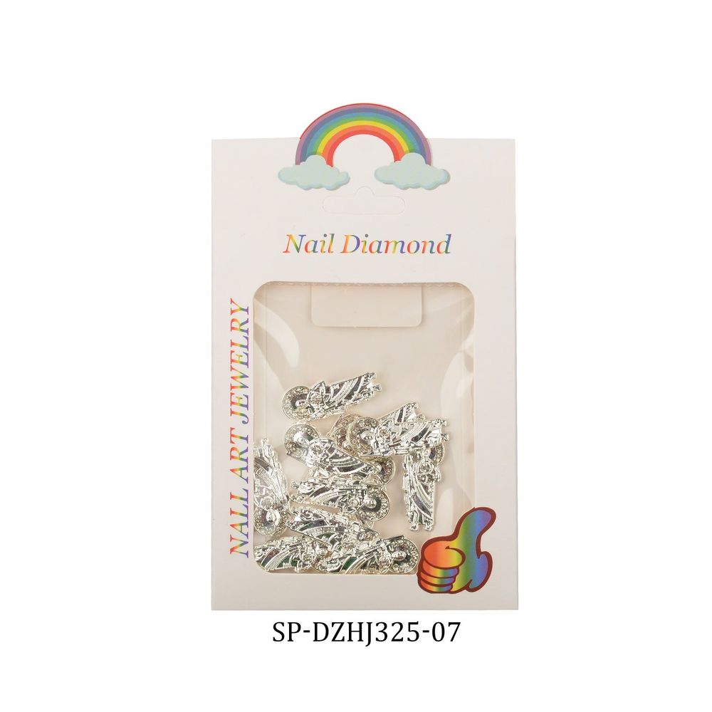 religious nail charms assortment - 12