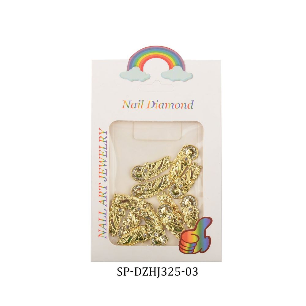 religious nail charms assortment - 14